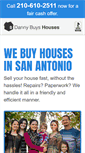 Mobile Screenshot of dannybuyshouses.com